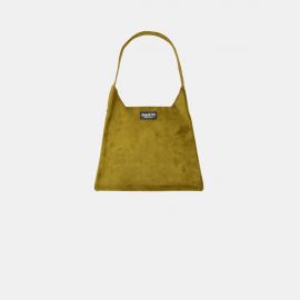 W Bag Frasette in pelle scamosciata senape S 