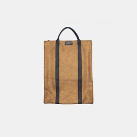 Zaino Frasette in pelle laminata oro scuro TU