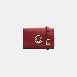 Marsupio Frasette in pelle bordeaux TU