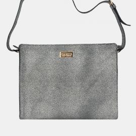 Work Bag Frasette in pelle pois argento TU
